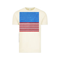 Vintage Arctic Glitter 4th Of July Seamless Pattern Vintage Tee - BundleAndBundleShop