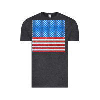 Glitter 4th Of July Seamless Pattern Vintage Tee | Teevron