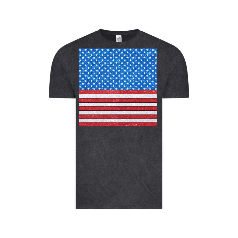 Glitter 4th Of July Seamless Pattern Vintage Tee by BundleAndBundleShop | Teevron