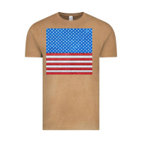 Vintage Camel Glitter 4th Of July Seamless Pattern Vintage Tee - BundleAndBundleShop