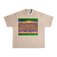 French Oak mardi gras leopard Urban Heavy Tee - AdoDesignShop