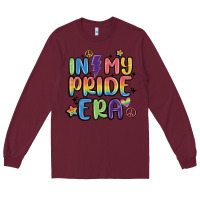 Burgundy in my pride era Long Sleeve Tee - MaliasSmallBusiness