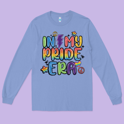 In My Pride Era Long Sleeve Tee Designed By Maliassmallbusiness