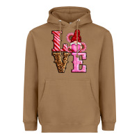 Toasted Coconut love valentines day gnomes Heavyweight Hoodie - RanaPortraitStore