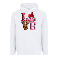 White love valentines day gnomes Heavyweight Hoodie - RanaPortraitStore
