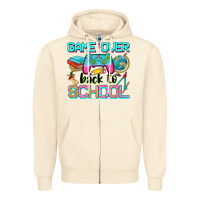 Sandshell game over back to school Zipper Hoodie - NancyCooperArtShop