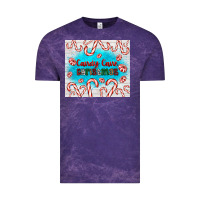 Cloud Purple candy cane Christmas Vintage Tee - AdoDesignShop