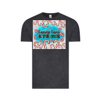 Vintage Black candy cane Christmas Vintage Tee - AdoDesignShop