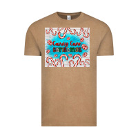 Vintage Coffee candy cane Christmas Vintage Tee - AdoDesignShop