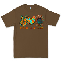 Cacao peace love thankful Premium Tee - RanaPortraitStore