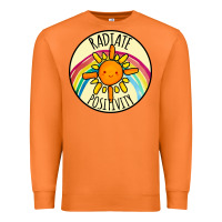 Carrot Radiate Positivity Premium Sweatshirt - Bettercallsaul