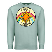 Seafoam Radiate Positivity Premium Sweatshirt - Bettercallsaul