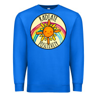 True Royal Radiate Positivity Premium Sweatshirt - Bettercallsaul