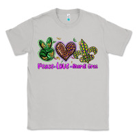 Moon Dust peace love mardi gras Classic Tee - BarkalooDesign