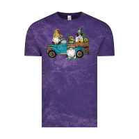 Cloud Purple western gnomes truck sunflowers cactus gemstone leopard glitter serape Vintage Tee - Artiststas