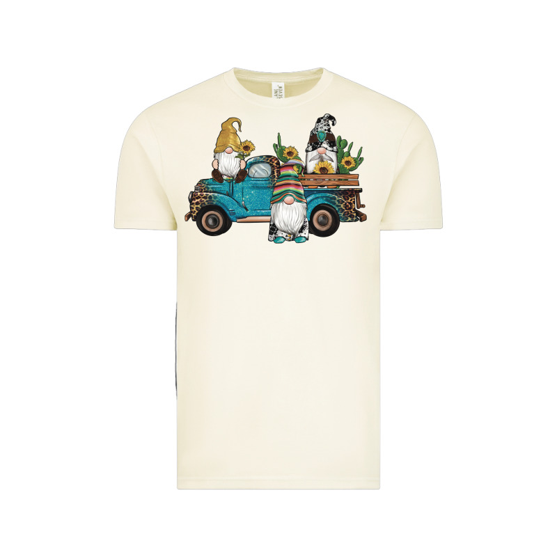 Western Gnomes Truck Sunflowers Cactus Gemstone Leopard Glitter Serape Vintage Tee by Artiststas | Teevron