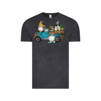 Vintage Black western gnomes truck sunflowers cactus gemstone leopard glitter serape Vintage Tee - Artiststas