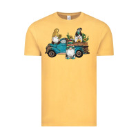 Vintage Mustard western gnomes truck sunflowers cactus gemstone leopard glitter serape Vintage Tee - Artiststas