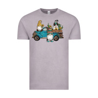 Vintage Zinc western gnomes truck sunflowers cactus gemstone leopard glitter serape Vintage Tee - Artiststas