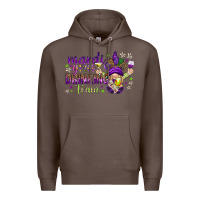 Coffee Mardi Gras Day Nurse Premium Hoodie - NancyCooperArtShop