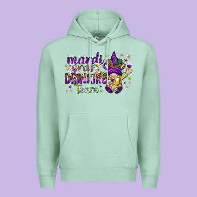 Mardi Gras Day Nurse Premium Hoodie Designed By Nancycooperartshop