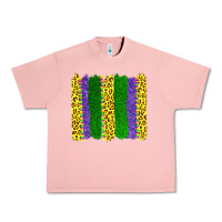 Salmon mardi gras leopard brushstrokes Urban Heavy Tee - AdoDesignShop
