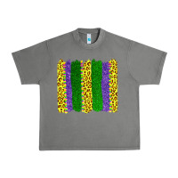 Tornado mardi gras leopard brushstrokes Urban Heavy Tee - AdoDesignShop
