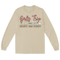 Mushroom girls trip cheaper than therapy Long Sleeve Tee - MaliasSmallBusiness