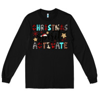 Black christmas spirit activate Long Sleeve Tee - JahusDesignShop