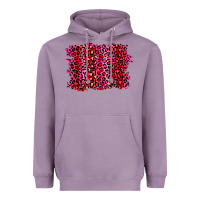 Lavender pink leopard background Heavyweight Hoodie - RanaPortraitStore