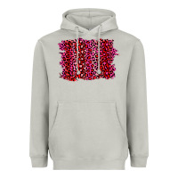 Moon Dust pink leopard background Heavyweight Hoodie - RanaPortraitStore