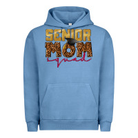 Pigment Pebble Blue Senior mom squad Urban Hoodie - CowGirlArtShop