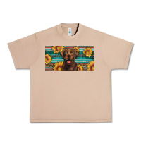 Burro western chocolate labrador license plate Urban Heavy Tee - Artiststas