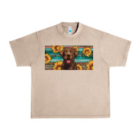 French Oak western chocolate labrador license plate Urban Heavy Tee - Artiststas