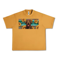 Peanut Butter western chocolate labrador license plate Urban Heavy Tee - Artiststas