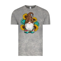 Cloud Rock western gnomes sunflowers gemstones leopard serape cowhide glitter Vintage Tee - Artiststas
