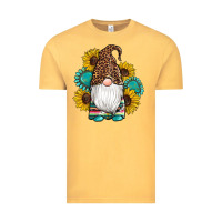 Vintage Mustard western gnomes sunflowers gemstones leopard serape cowhide glitter Vintage Tee - Artiststas
