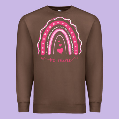 Valentines Day Rainbow Premium Sweatshirt Designed By Bettercallsaul