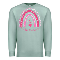 Seafoam Valentines Day Rainbow Premium Sweatshirt - Bettercallsaul