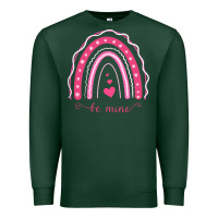 Sports Green Valentines Day Rainbow Premium Sweatshirt - Bettercallsaul