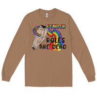 Toasted Coconut gender roles are dead Long Sleeve Tee - MaliasSmallBusiness