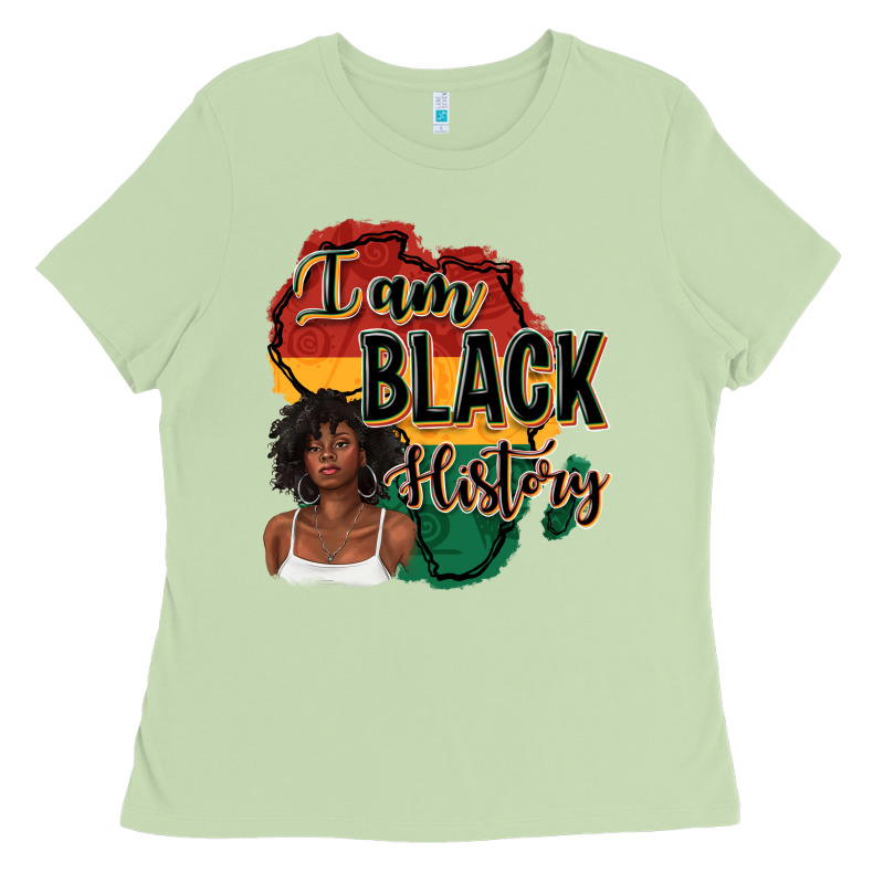 I Am Black History Ladies Tee by texasbilliewilder | Teevron