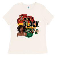 Bone i am black history Ladies Tee - texasbilliewilder