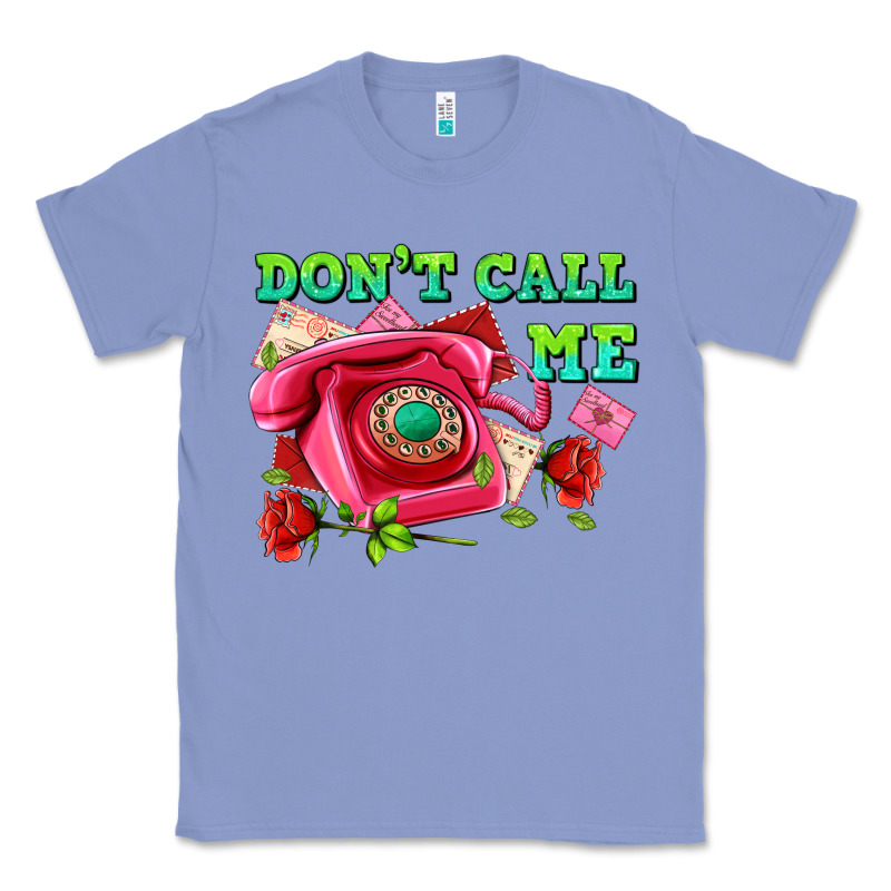 Dont Call Me With Pink Phone And Letters Classic Tee by AdoDesignShop | Teevron