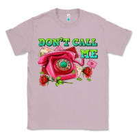 Lilac dont call me with pink phone and letters Classic Tee - AdoDesignShop