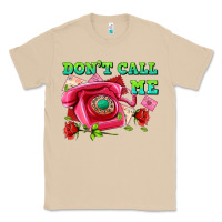 Mushroom dont call me with pink phone and letters Classic Tee - AdoDesignShop