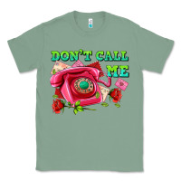 Sage dont call me with pink phone and letters Classic Tee - AdoDesignShop