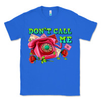 True Royal dont call me with pink phone and letters Classic Tee - AdoDesignShop