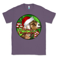 Lavender Nubian Goat Christmas Classic Tee - LillyAllenDesigns