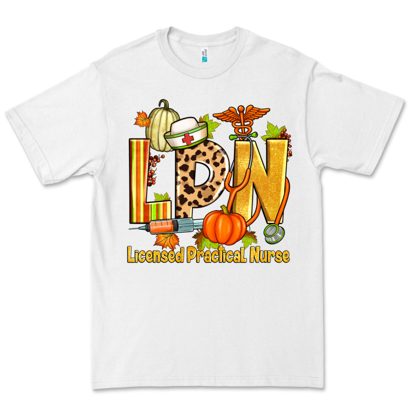 Fall Lpn Licensed Practical Nurse Premium Tee by Zillion Design Studio | Teevron